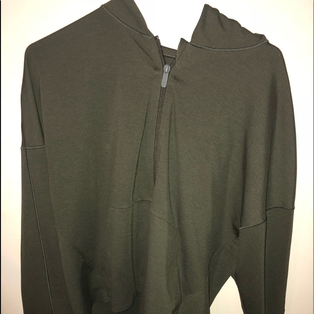 Lululemon Full Zip Green Hoodie